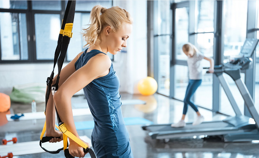 经典trx训练,7个动作强化全身肌肉,助你全身塑形练出完美身材