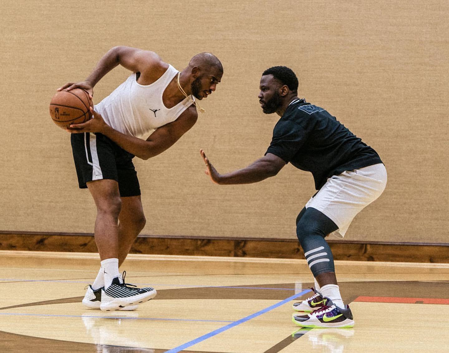 35岁保罗晒训练照,身材完美线条感十足|克里斯·保罗|保罗|线条感