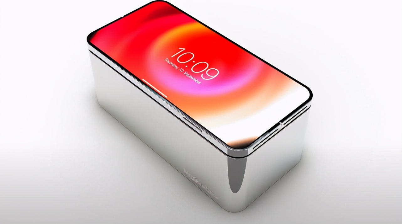 苹果iphone13概念图,真全面屏,充电全靠无线了