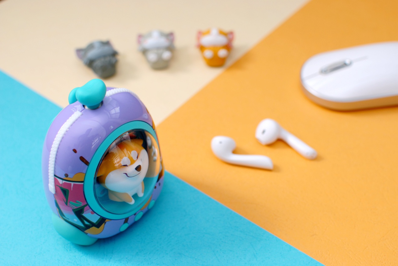 超萌太空背包蓝牙音箱黄油猫让你萌个够