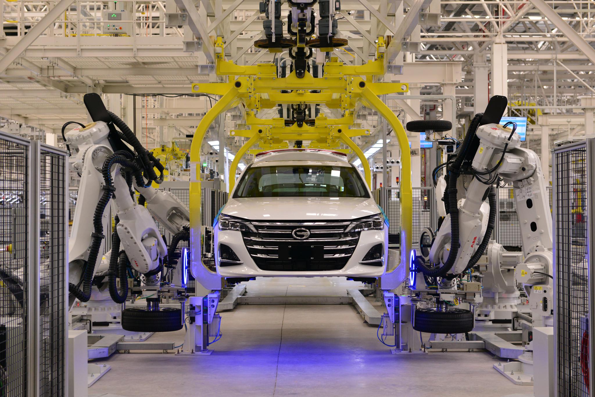 大开眼界,了不起的造车"黑科技"! 探秘广汽传祺湖北宜昌工厂