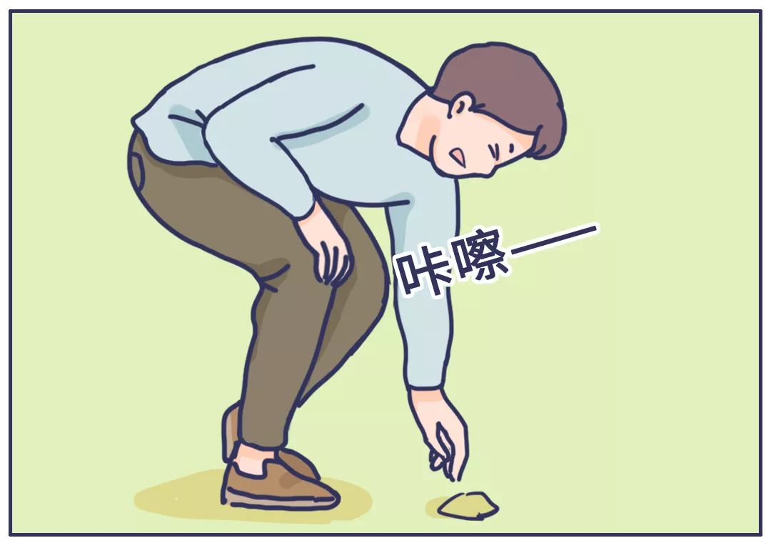 不痛不痒难以察觉   起初可能只是下蹲时偶尔弹响
