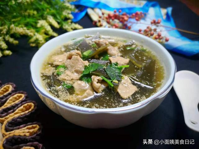 【海带牛肉汤】