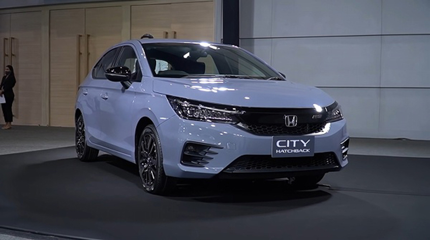 全新本田City Hatchback实车 搭载1.0T