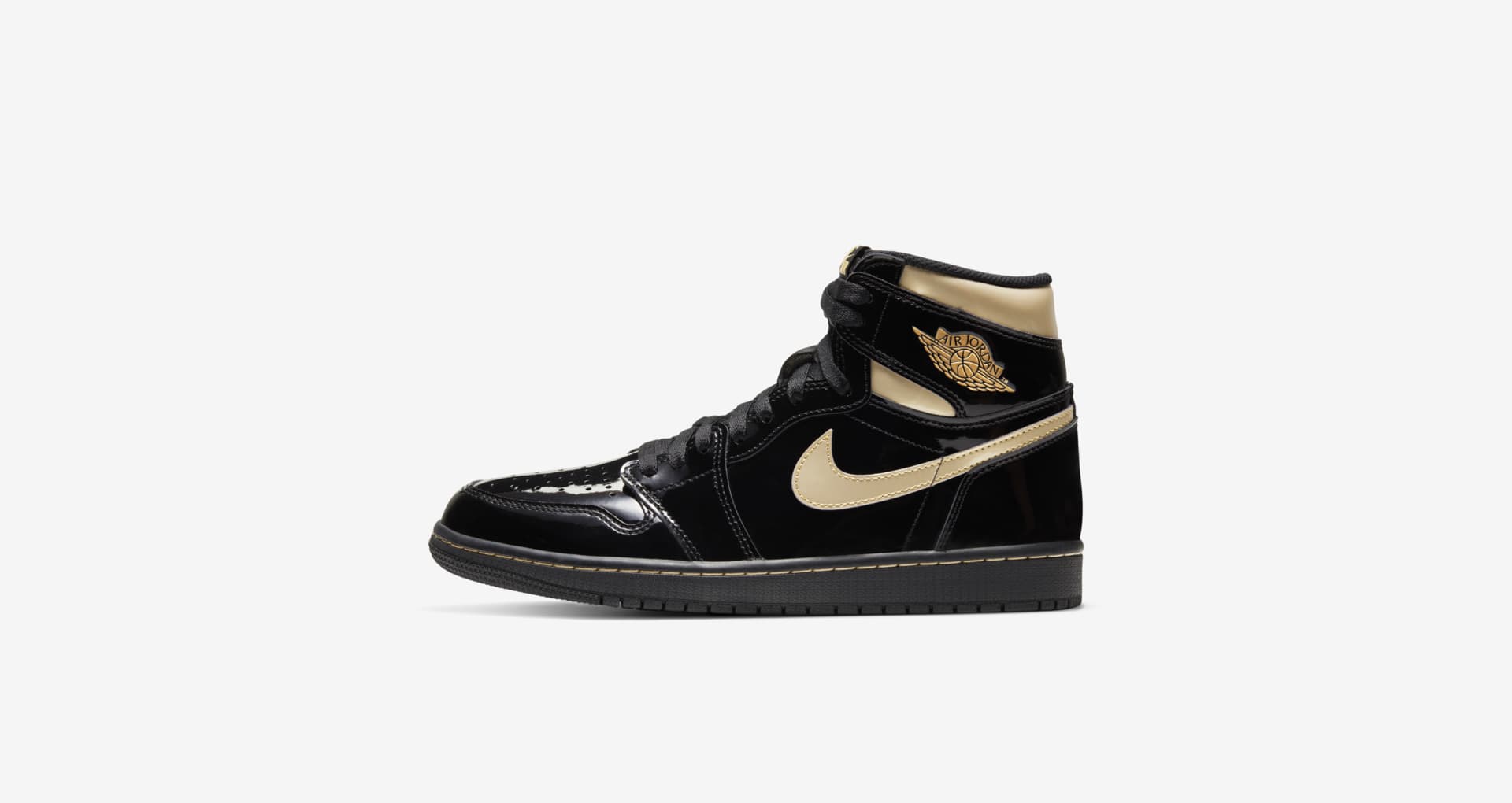 看着就不便宜系列黑金airjordan1明早发售