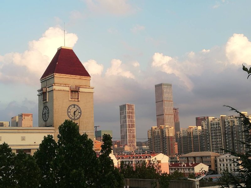 寻找山东最美大学校园|山东政法学院宋雪馨:《随手拍》