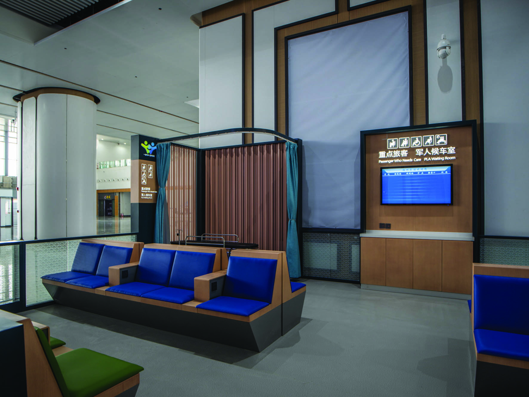 重点旅客及军人候车室.