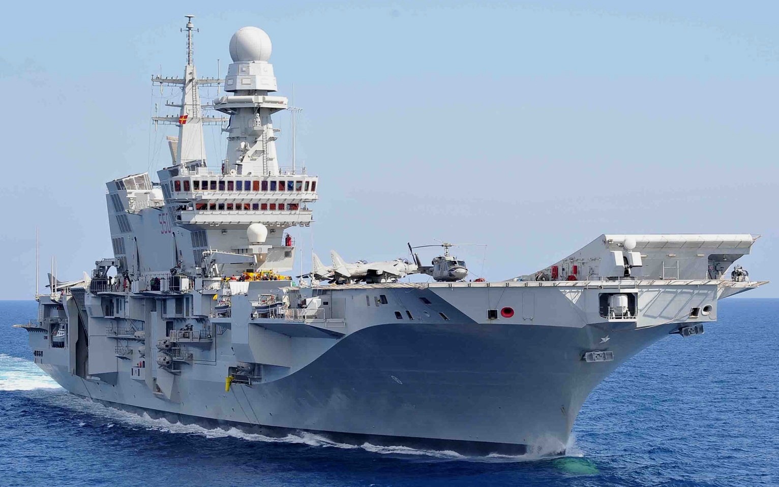 列装五代舰载机,意大利航母进行深度升级,打造区域最强战力!