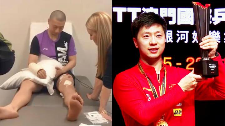 泪目马龙剃光头发做手术感动球迷如今终于王者归来再夺金牌