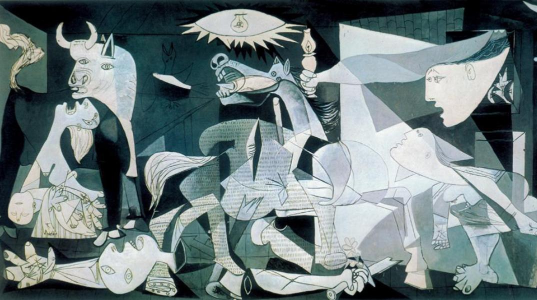 纳粹德军暴力残忍,毕加索为宣泄不满,画出名作《格尔尼卡》