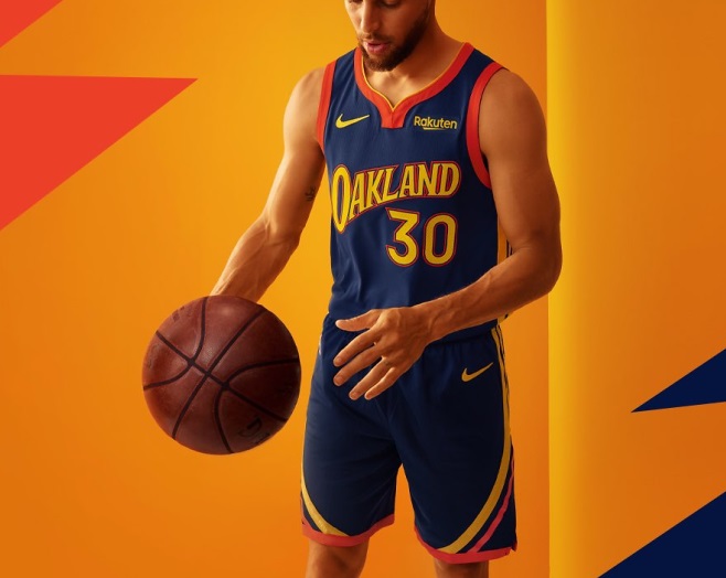 勇士发布新赛季城市版球衣