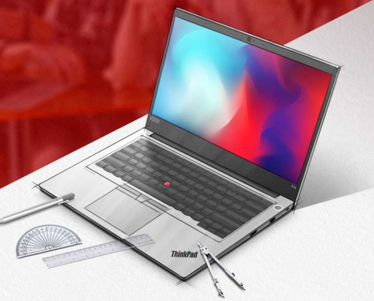 联想thinkpad翼14轻薄本双十一促销:全功能type-c 经典小红点