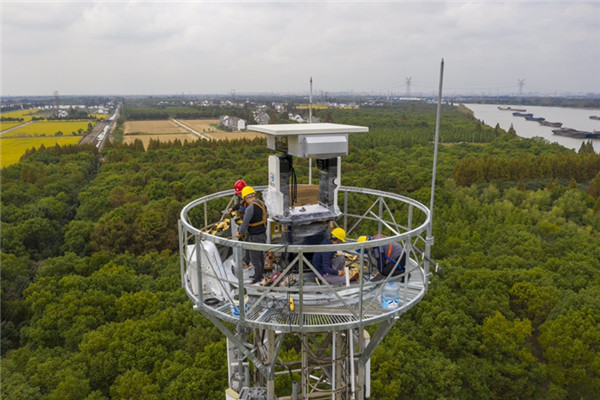 上海首部双偏振相控阵天气雷达助力进博会