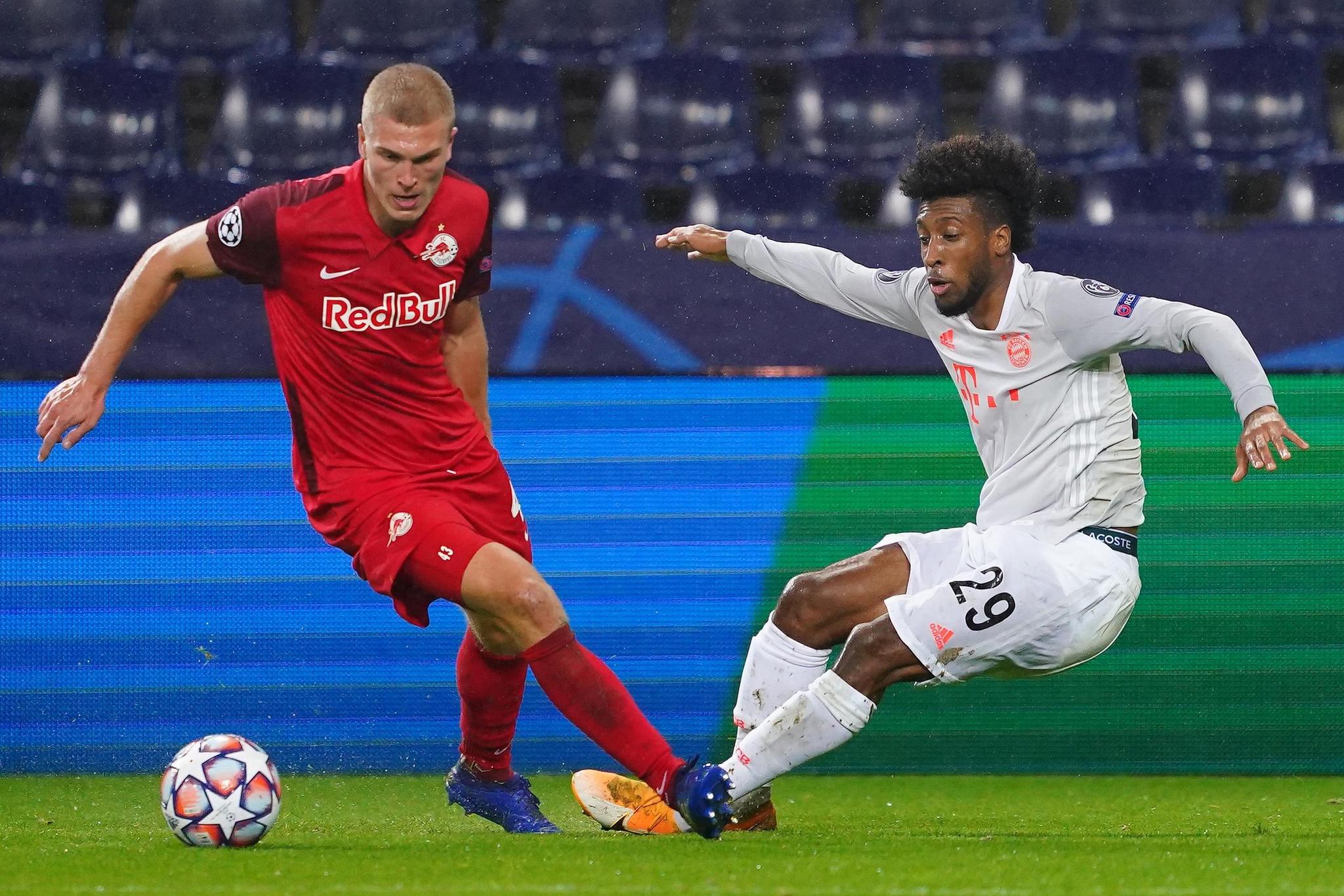 足球——欧冠联赛:拜仁胜萨尔茨堡