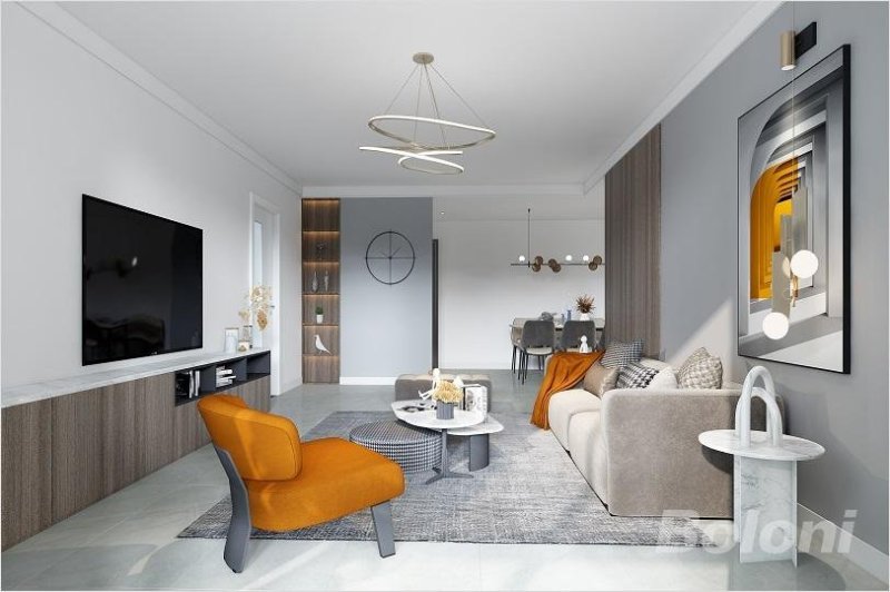 现代风格三居室装修秘籍,120平米的房子这样装才阔气!