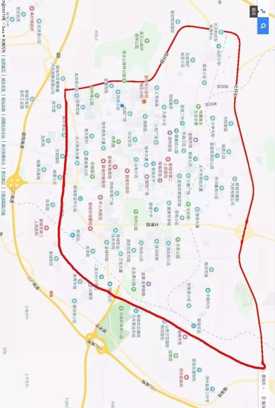 上图来自百度地图,仅供参考具体限行区域以通告文字版为准限行不是