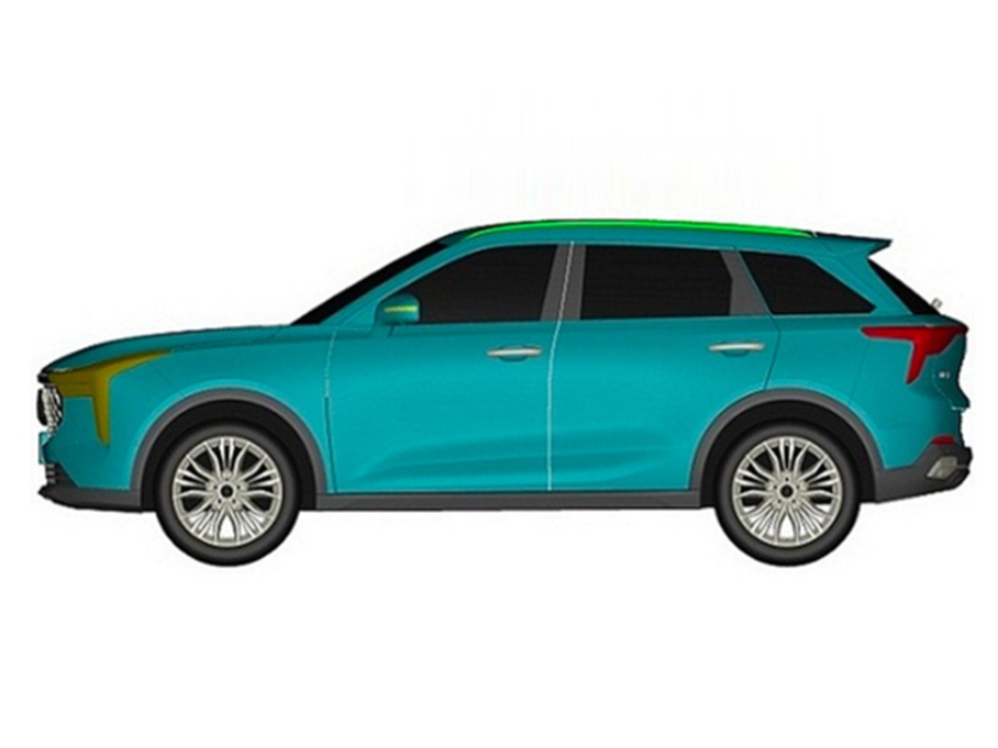 奔腾全新SUV D365专利图曝光 或采用全新S序列命名