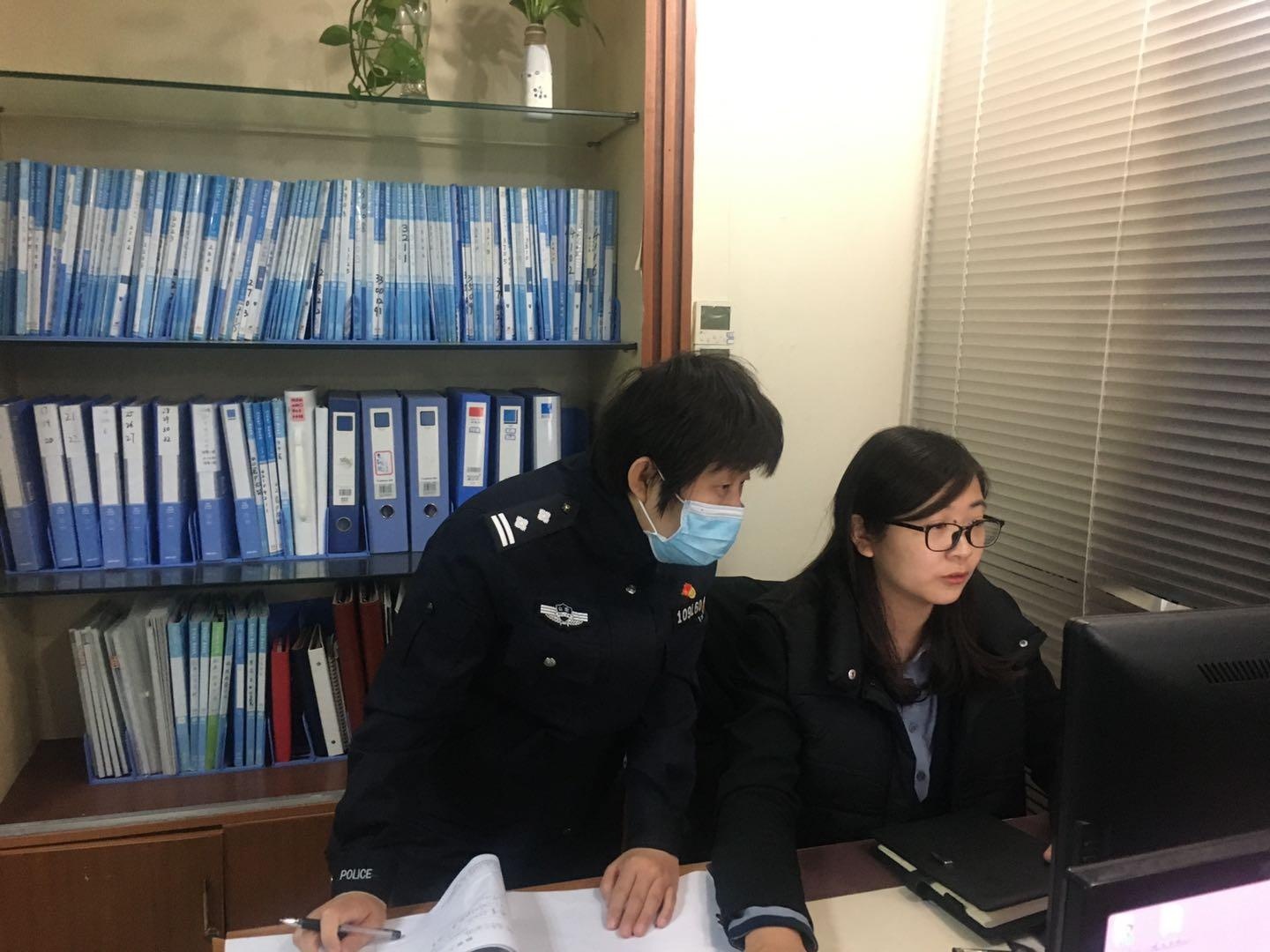 市中公安大观园派出所开展流动人口专项清查