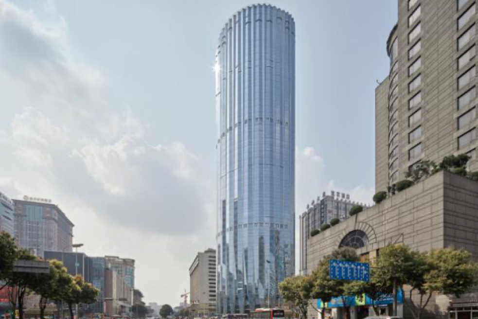 除了已经开业的商业项目重庆东原·1891,写字楼项目成都·sac东原中心