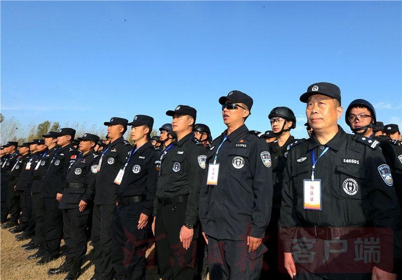 英姿飒爽2020年河南公安巡特警比武竞赛硬核来袭