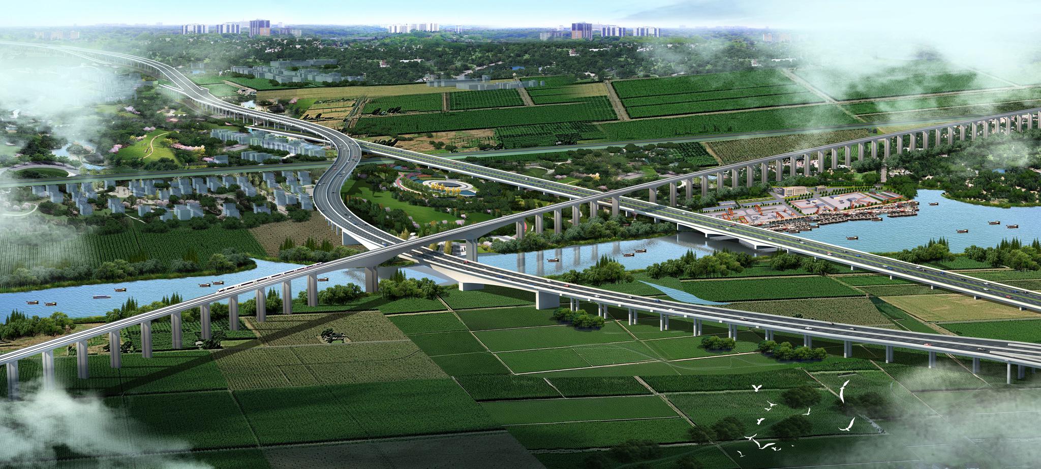 杭州:余杭东西向快速路(高架)项目再传捷报