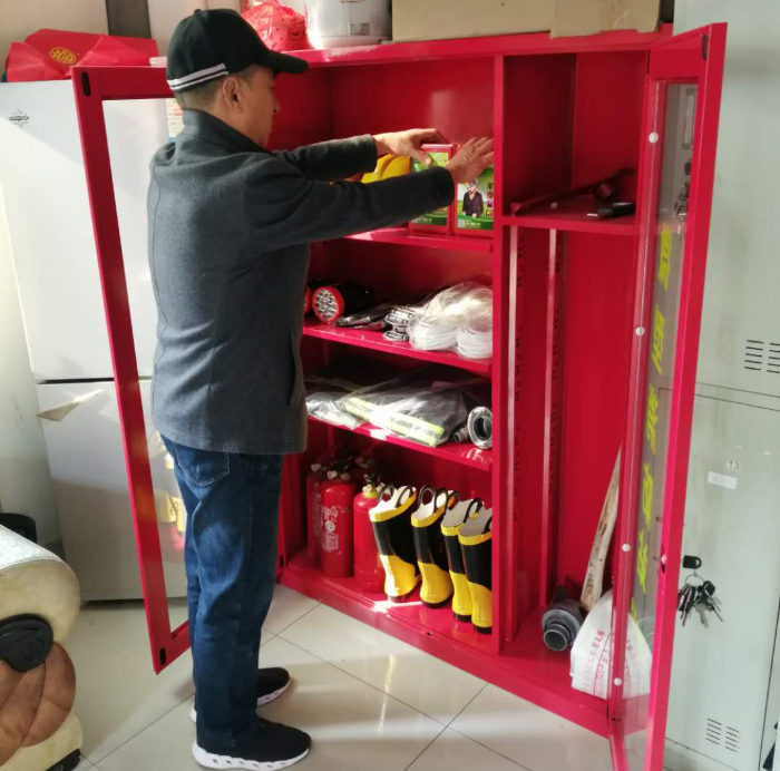 舒城县城管局:我县十多个物业小区建成微型消防站