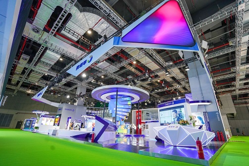 图说:赛诺菲展台