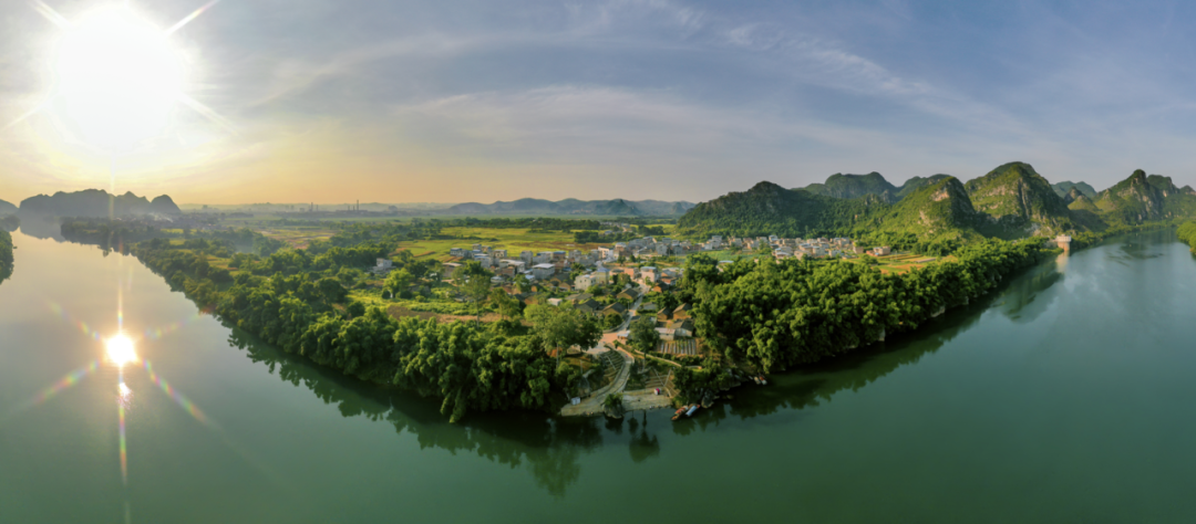 扶绥县一高颜值村庄成功"出道"!