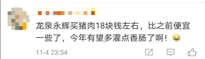 截图自新浪微博网友评论。