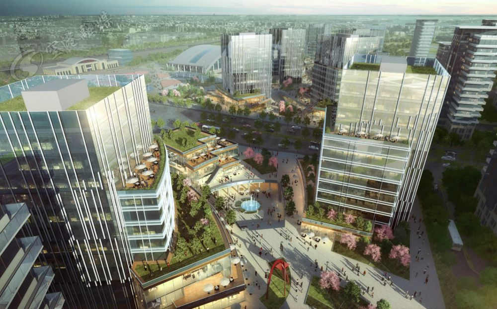 双流西站tod规划效果图 图源:空港融媒