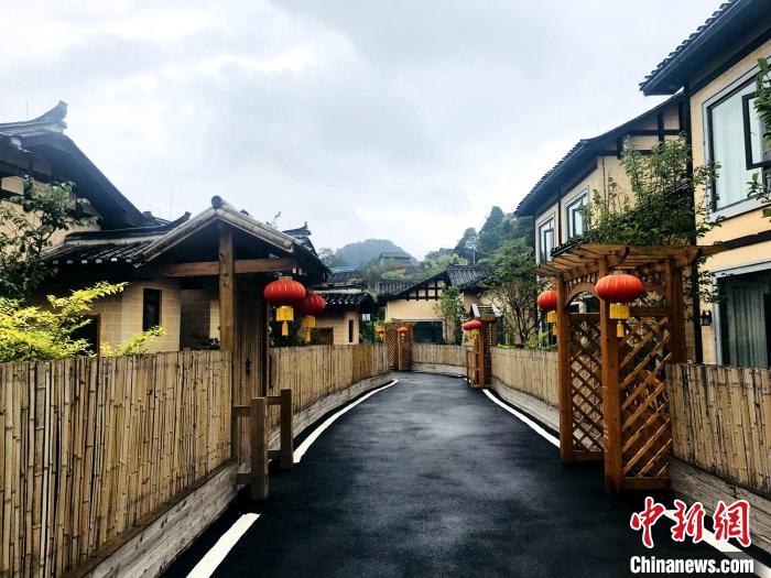 竹山村高端民宿"竹山乡居"外景. 邓霞 摄