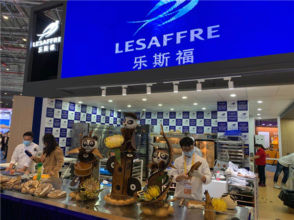 图说:乐斯福进博会展台 来源/采访对象提供