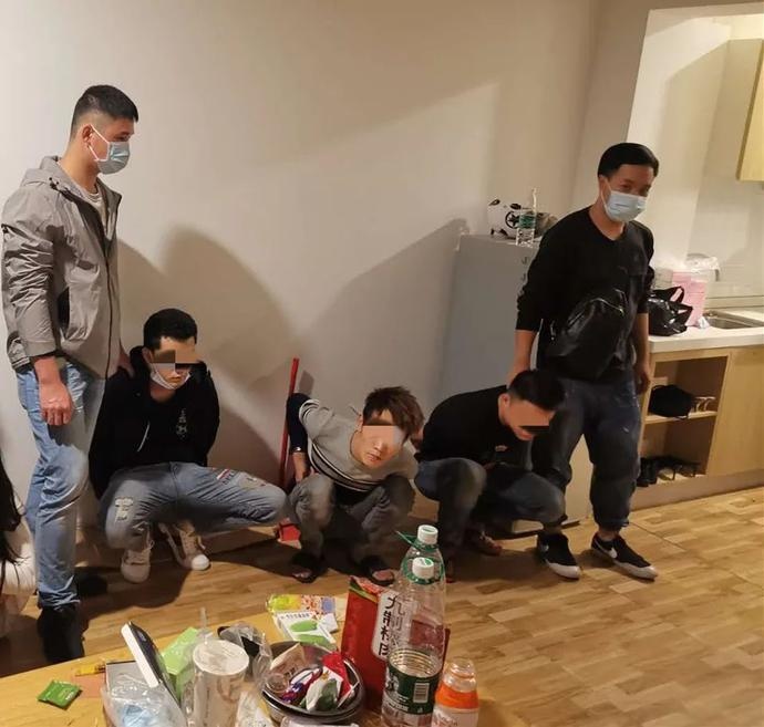 燃南宁警方断卡行动抓捕视频曝光