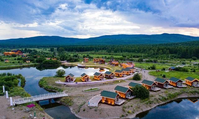 内蒙古小众旅行地,森林仙境,远离繁杂感受静谧根河源湿地小木屋