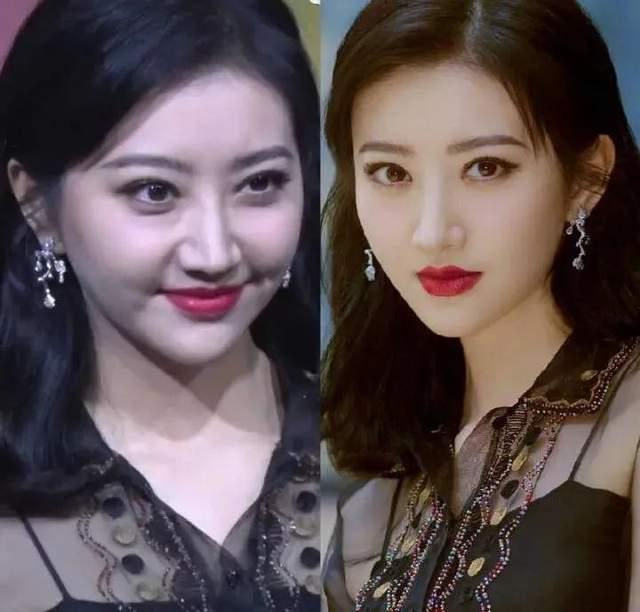 人间富贵花撞脸悲伤蛙?脸颊发肿眼袋重,景甜颜值下滑这么厉害?