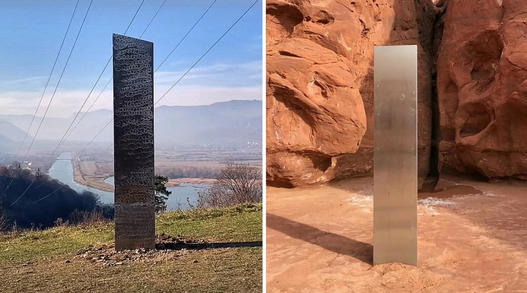 美国神秘金属巨石消失没几天