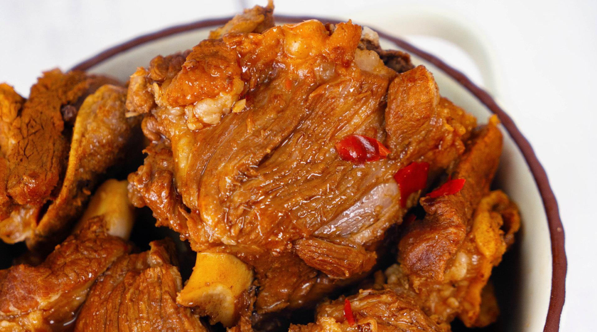 今日美食——东北酱大骨