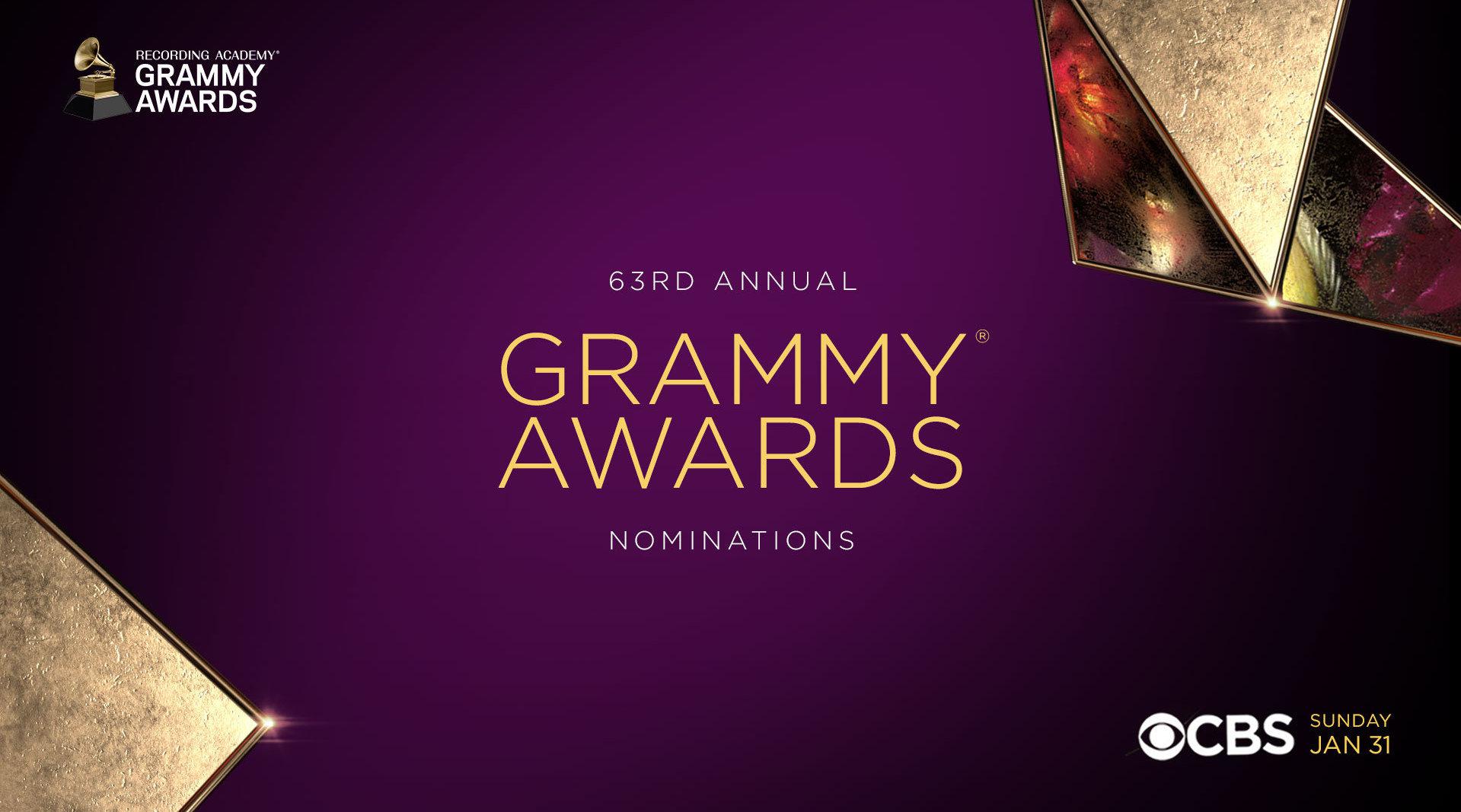2021年第63届格莱美奖年度提名艺人宣发视频版首播!