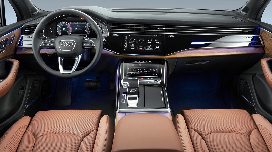 三屏科幻内饰 硬朗外观 2021款奥迪q7上市售68.88万元起