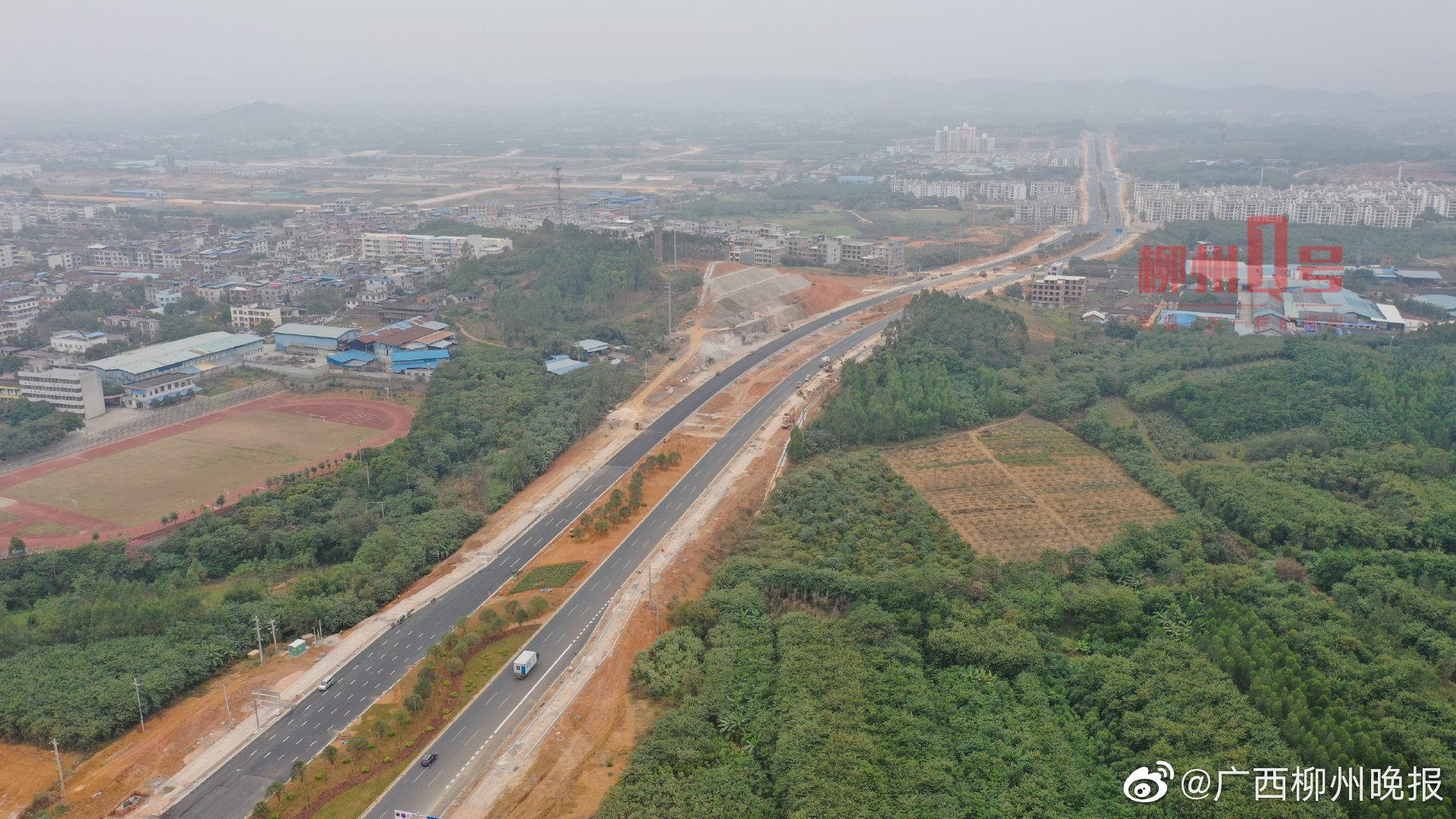 209国道双沙段通车啦沙塘到柳城1小时搞定