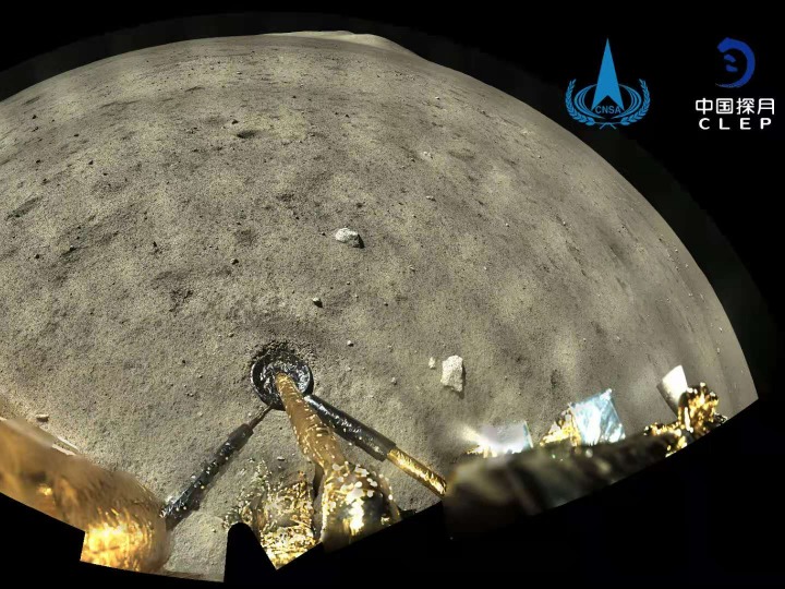 重温!嫦娥五号落月瞬间