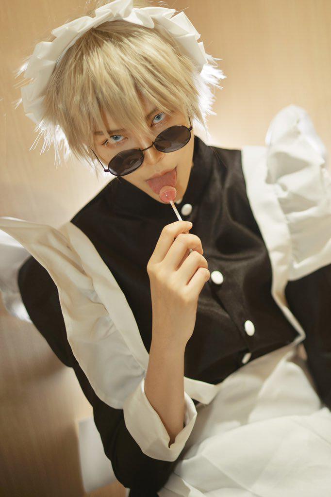 女装大佬五条悟长得帅穿什么都可以twiyaoalmatw