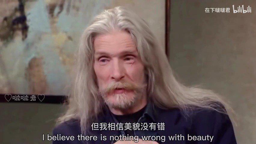 世界第一美男伯恩安德森,简直是希腊神话里走出来的人啊 虽然我一生