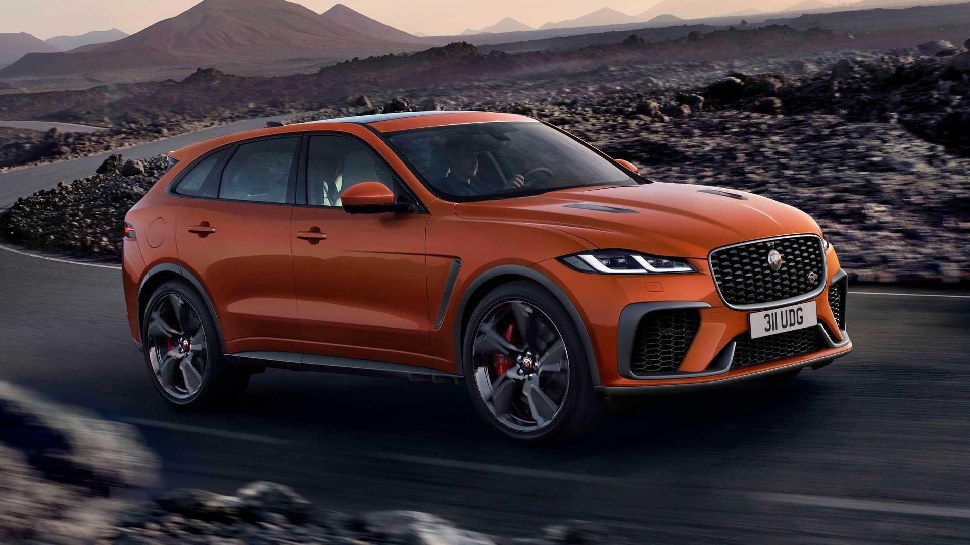 2021款捷豹f-pace svr官图正式发布