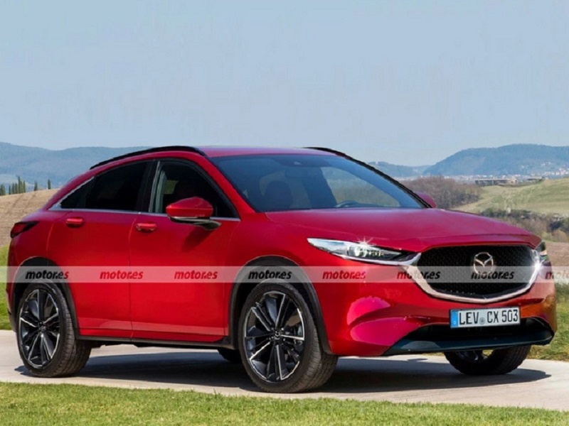 上图为马自达CX-50渲染图