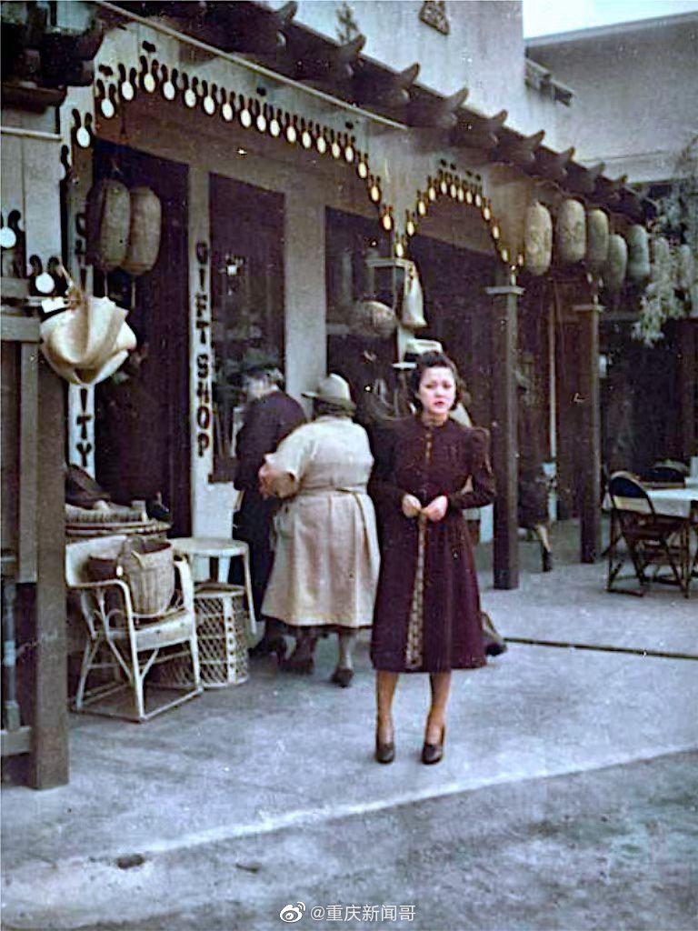1938年,美国洛杉矶的华人