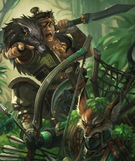 该原画就是潘璋马忠的皮肤——伏路断道.