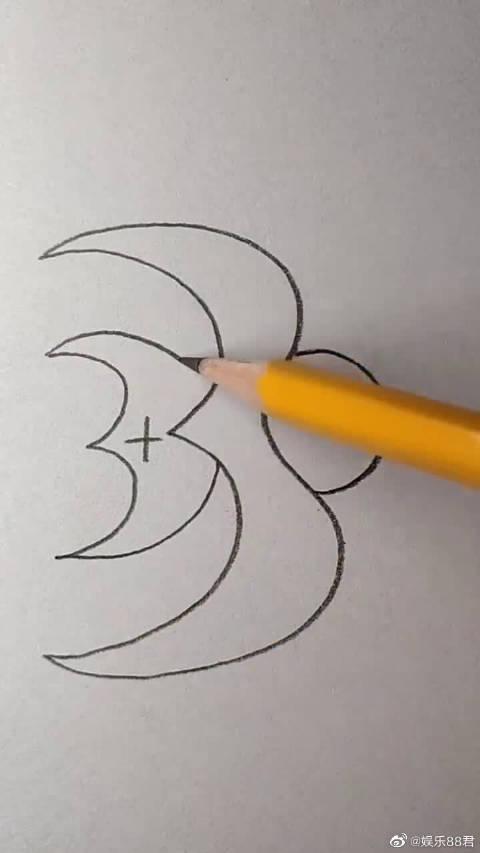 数字画画超有创意,这样画太简单了,教教孩子吧!_新浪新闻