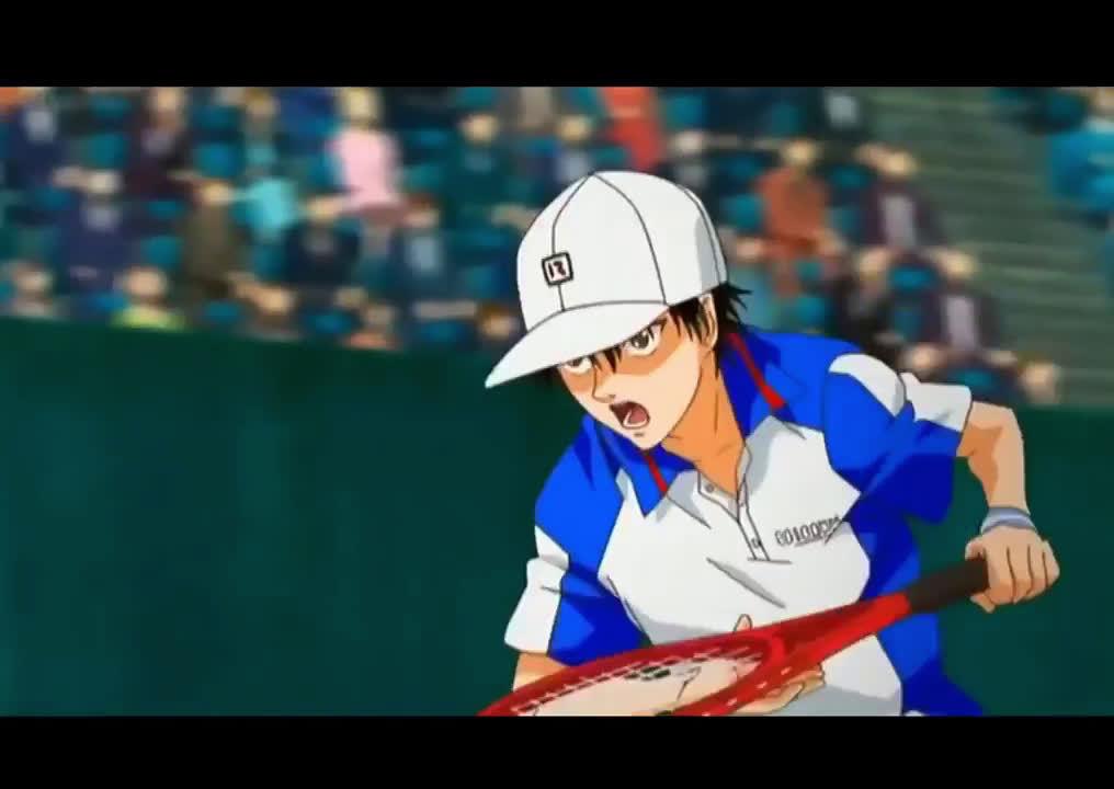 来看看动画片网球王子之越前龙马vs越前龙雅