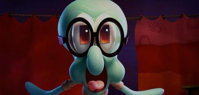 当海绵宝宝变成3d动画章鱼哥充满沙雕气息这个版本你喜欢吗